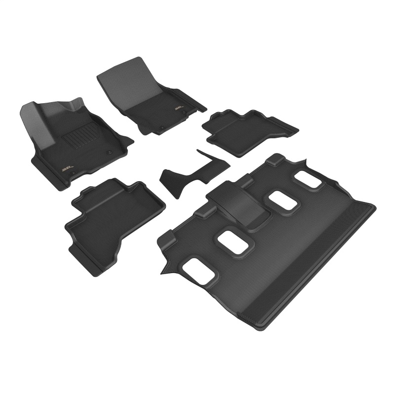 Lexus GX Floor Mats - 3D MAXpider - Kagu Series - Black - `24-`25 Lexus GX Floor Mats - 3D MAXpider - Kagu Series - Black - `24-`25